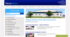 Desktop Screenshot of novavisioninc.com